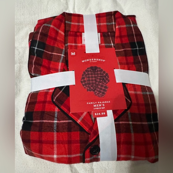 Wondershop Red and Black Checkered Family Matching Pajama Set - Picture 2 of 5